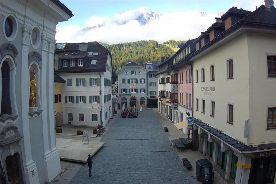 Archived image Webcam Village centre Innichen