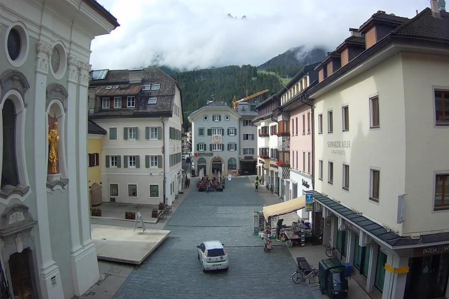 Archived image Webcam Village centre Innichen