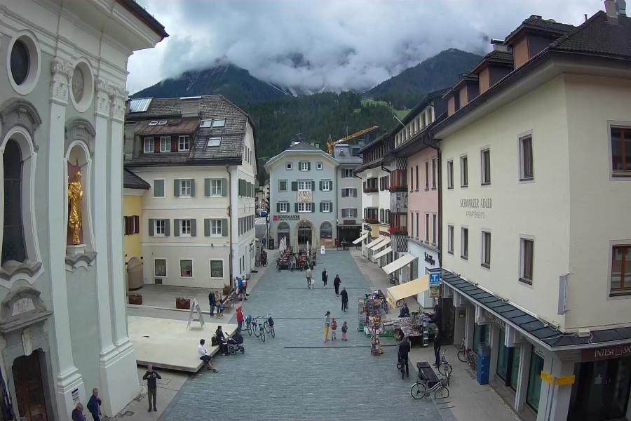 Archived image Webcam Village centre Innichen