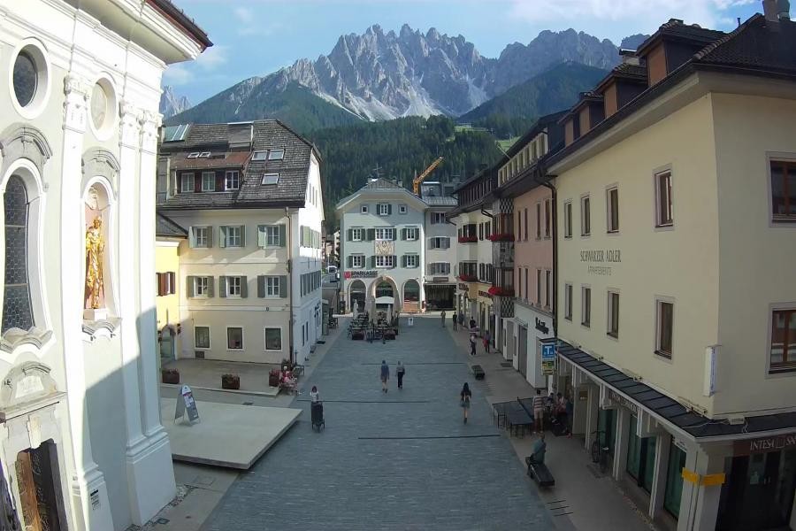 Archived image Webcam Village centre Innichen