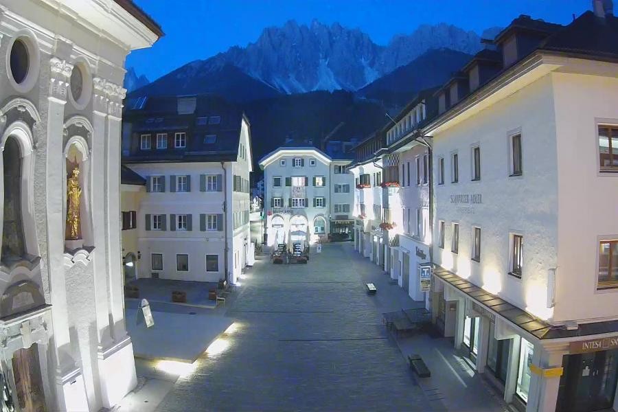 Archived image Webcam Village centre Innichen