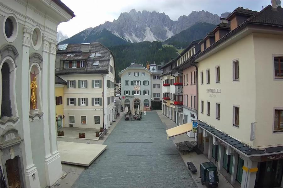 Archived image Webcam Village centre Innichen