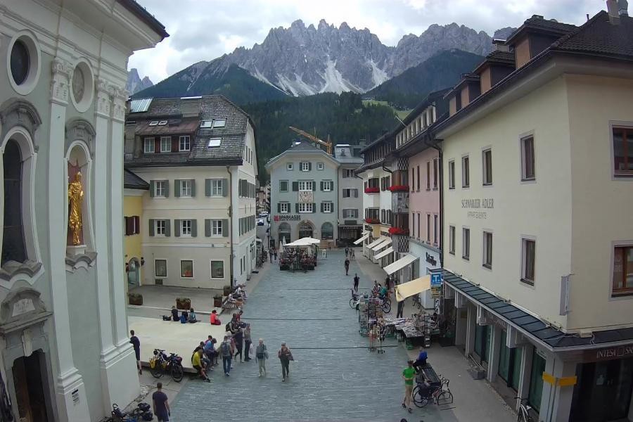 Archived image Webcam Village centre Innichen