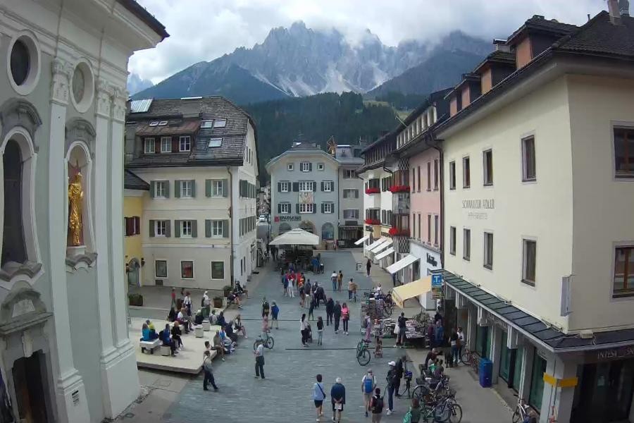Archiv Foto Webcam Innichen - Ortszentrum