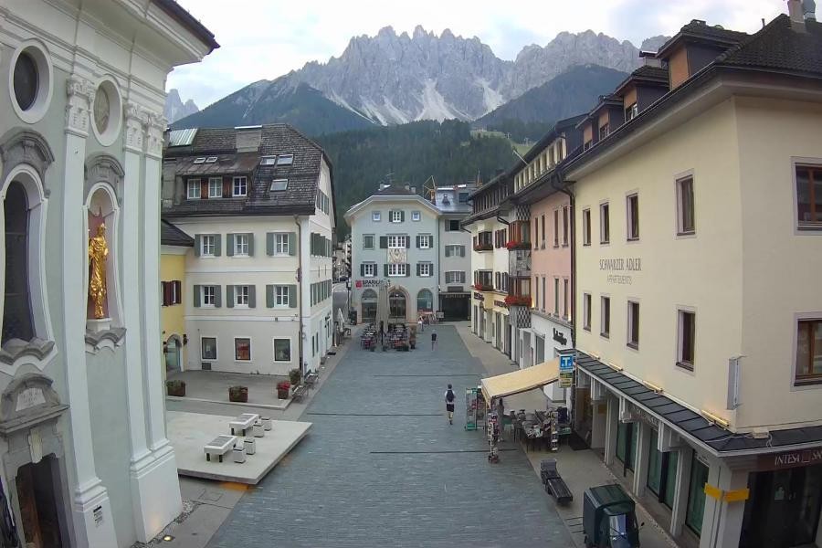 Archived image Webcam Village centre Innichen
