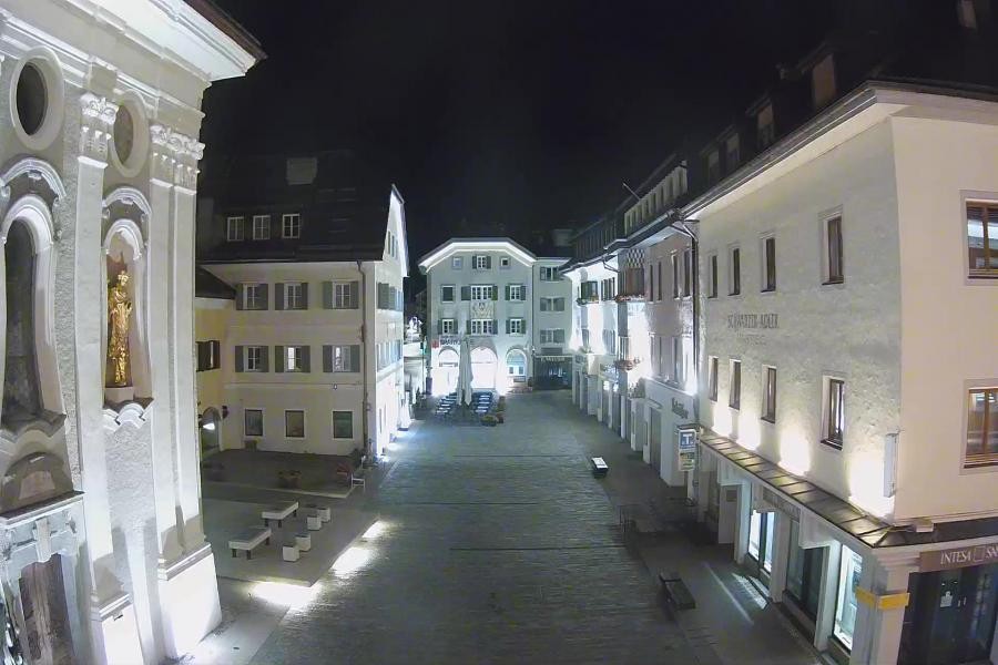 Archived image Webcam Village centre Innichen