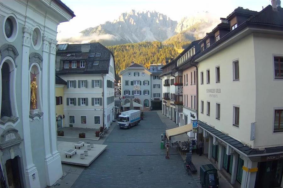 Archived image Webcam Village centre Innichen