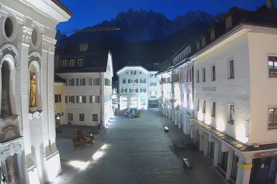 Archived image Webcam Village centre Innichen