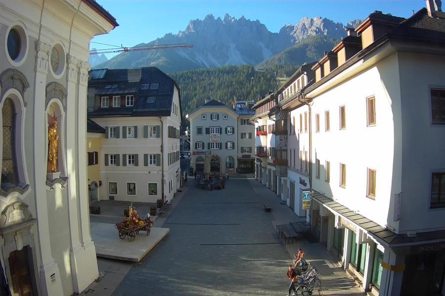 Archived image Webcam Village centre Innichen