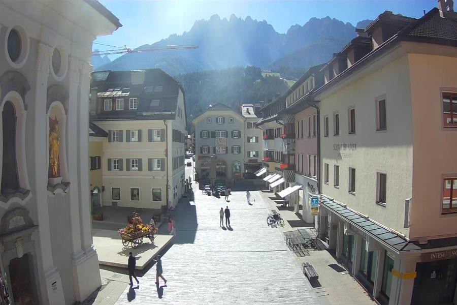 Archived image Webcam Village centre Innichen