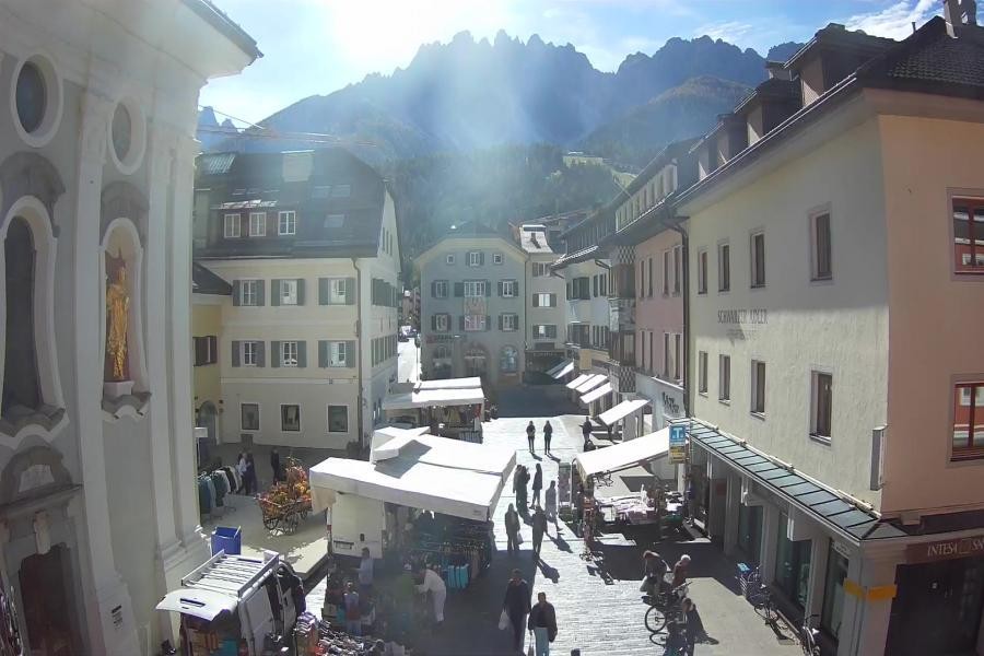 Archived image Webcam Village centre Innichen