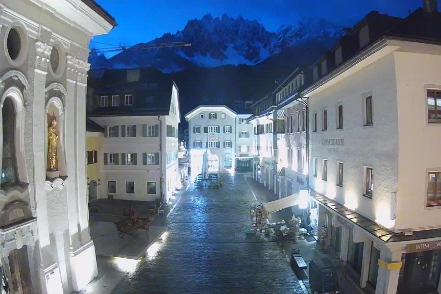 Archived image Webcam Village centre Innichen