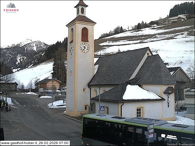 Archiv Foto Webcam Prags am Kronplatz