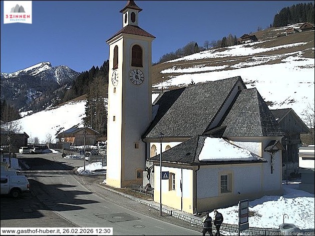 Archived image Webcam Prags (South Tyrol)