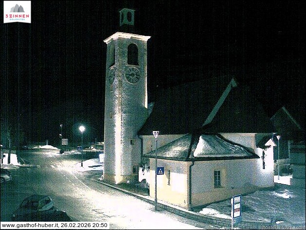 Archived image Webcam Prags (South Tyrol)