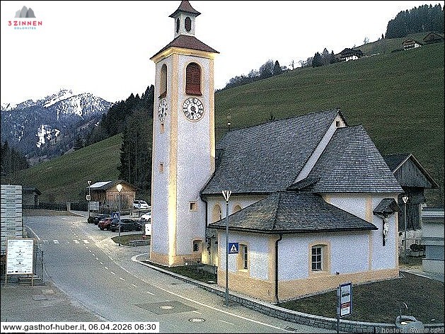 Archived image Webcam Prags (South Tyrol)