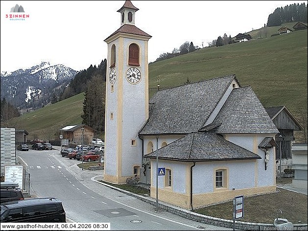 Archived image Webcam Prags (South Tyrol)