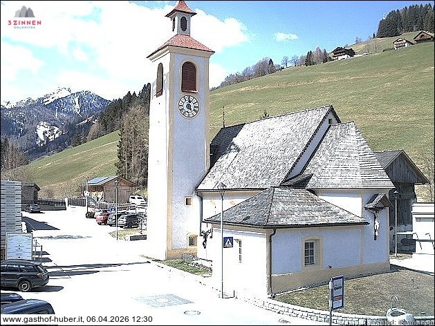 Archived image Webcam Prags (South Tyrol)