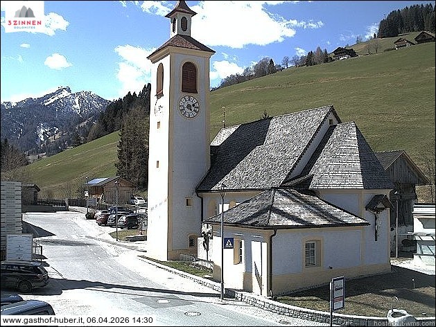 Archived image Webcam Prags (South Tyrol)