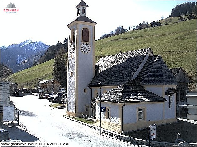 Archived image Webcam Prags (South Tyrol)