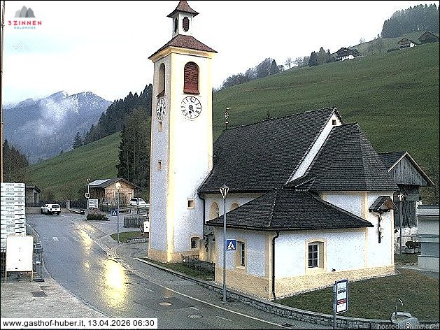 Archived image Webcam Prags (South Tyrol)