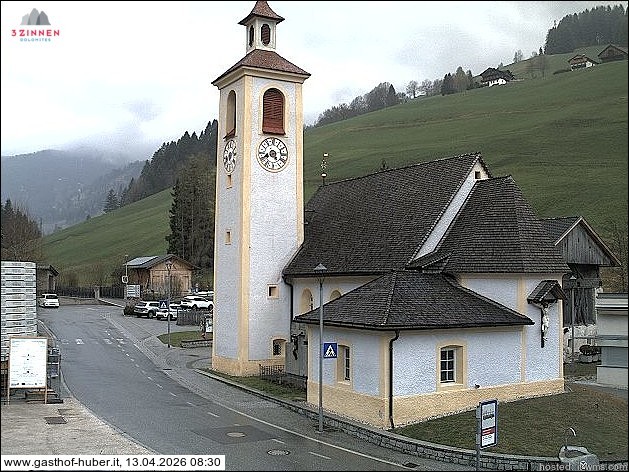 Archived image Webcam Prags (South Tyrol)