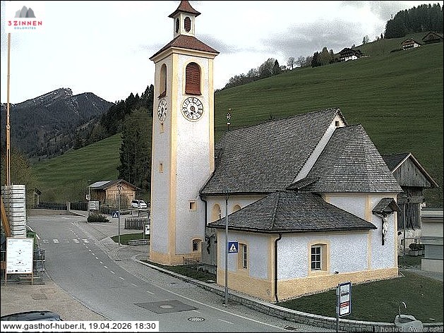 Archived image Webcam Prags (South Tyrol)