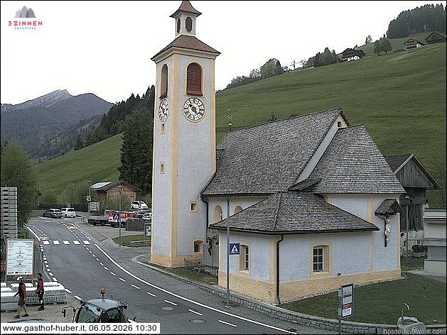 Archived image Webcam Prags (South Tyrol)