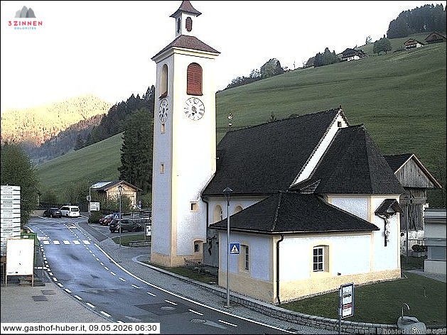 Archived image Webcam Prags (South Tyrol)