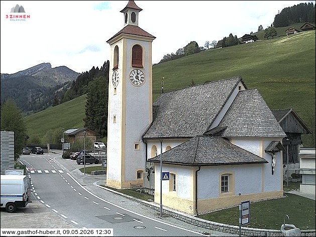 Archived image Webcam Prags (South Tyrol)