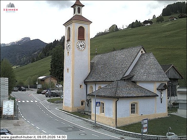 Archived image Webcam Prags (South Tyrol)