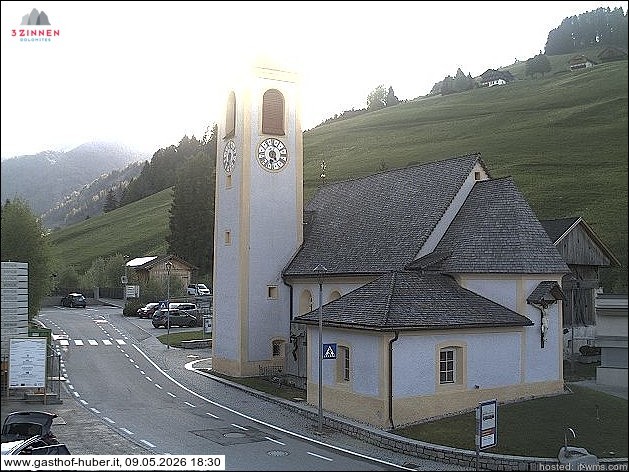 Archived image Webcam Prags (South Tyrol)