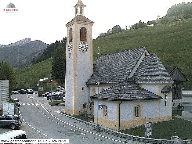 Archived image Webcam Prags (South Tyrol)