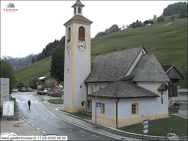 Archived image Webcam Prags (South Tyrol)