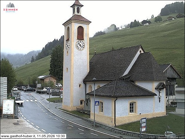 Archived image Webcam Prags (South Tyrol)