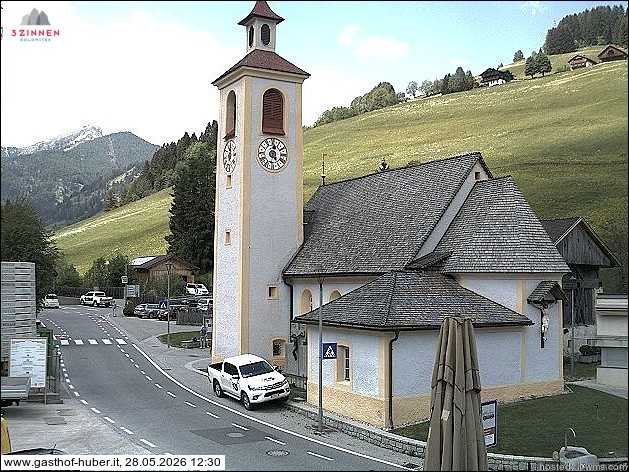 Archived image Webcam Prags (South Tyrol)