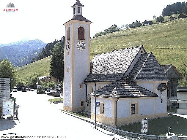 Archived image Webcam Prags (South Tyrol)