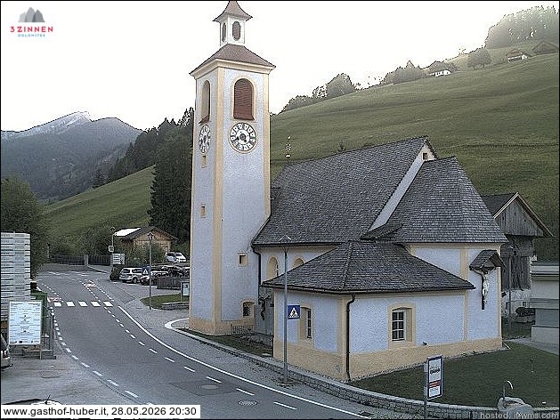 Archived image Webcam Prags (South Tyrol)