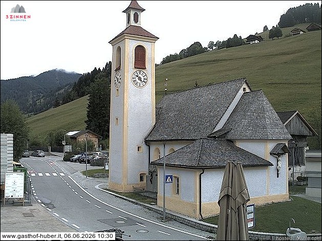 Archived image Webcam Prags (South Tyrol)