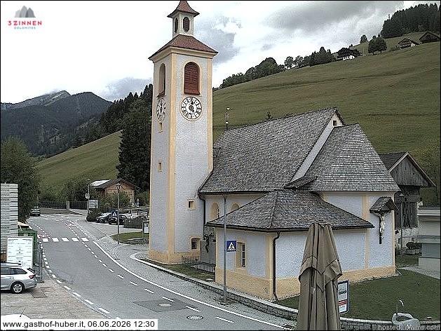 Archived image Webcam Prags (South Tyrol)