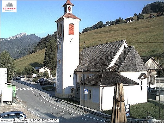 Archived image Webcam Prags (South Tyrol)