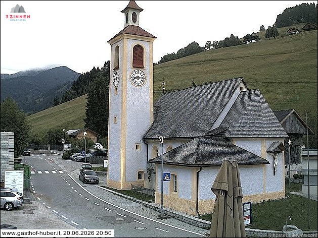 Archived image Webcam Prags (South Tyrol)