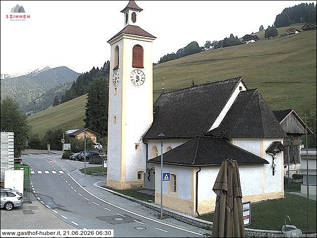 Archived image Webcam Prags (South Tyrol)