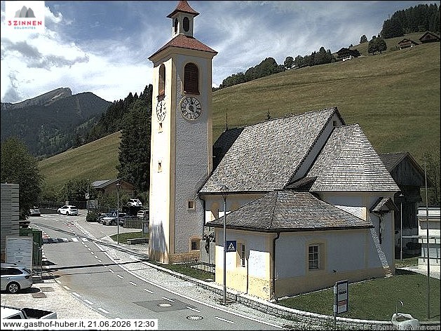 Archived image Webcam Prags (South Tyrol)