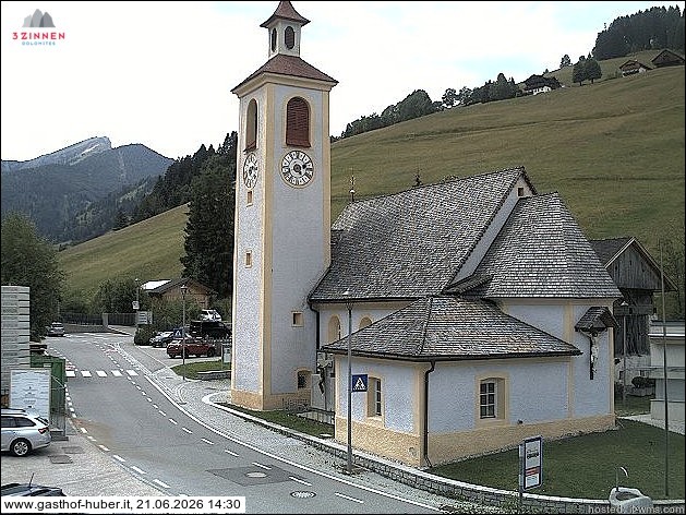 Archived image Webcam Prags (South Tyrol)