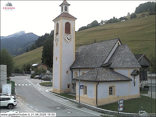 Archived image Webcam Prags (South Tyrol)