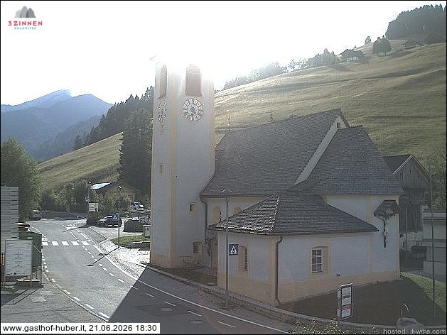 Archived image Webcam Prags (South Tyrol)