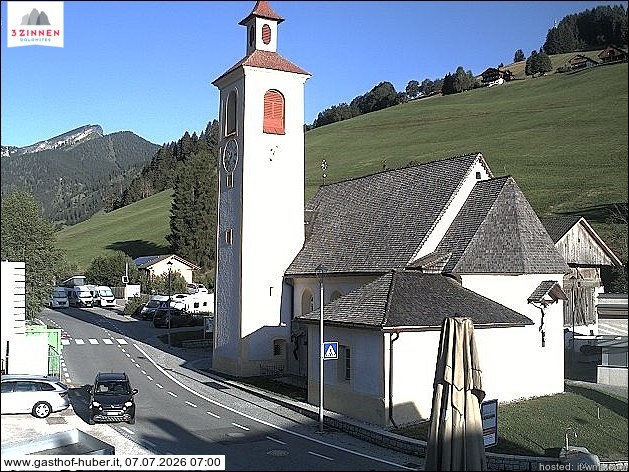Archiv Foto Webcam Prags am Kronplatz