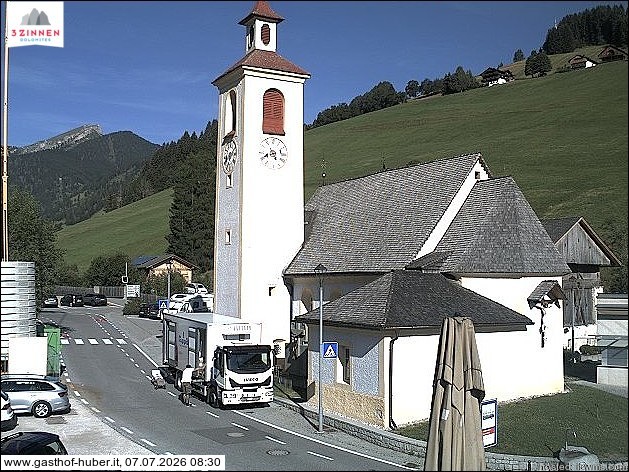 Archiv Foto Webcam Prags am Kronplatz