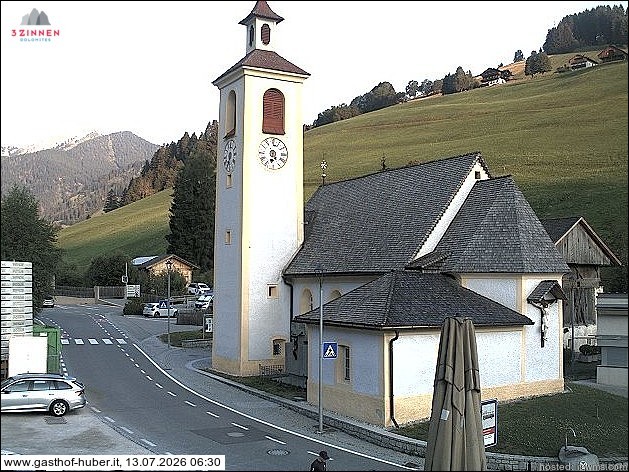 Archived image Webcam Prags (South Tyrol)